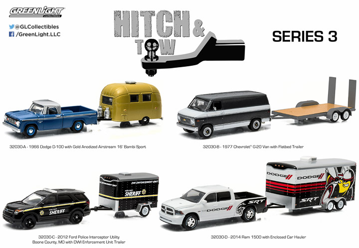 greenlight collectibles hitch and tow